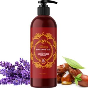 Aromatherapy Relaxing Massage Oil with Lavender & Ylang Ylang