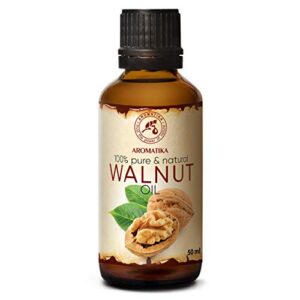 AROMATIKA Walnut Oil 1.7 Fl Oz ? 100% Pure & Natural