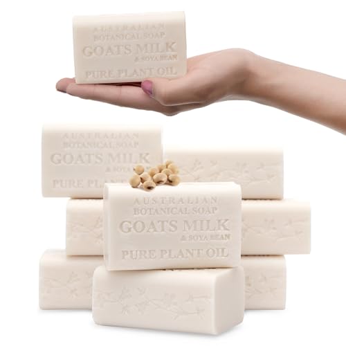 Australian Botanical Goat Milk Soap Bars, 8-Pack, 7 oz