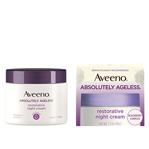 Aveeno Ageless Night Cream with Blackberry, Vitamins C & E