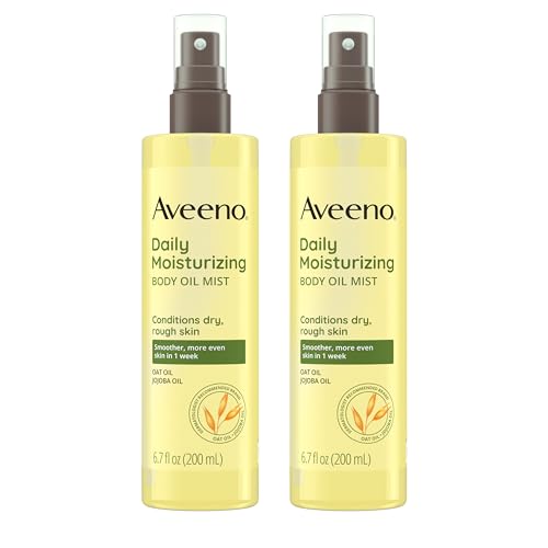Aveeno Daily Moisturizing Body Oil Mist, Twin Pack