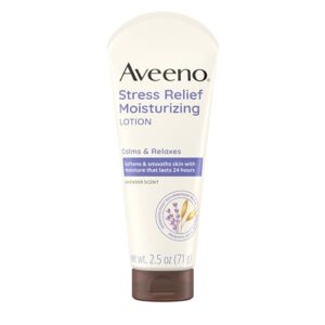 Aveeno Lavender Stress Relief Body Lotion, 2.5 oz