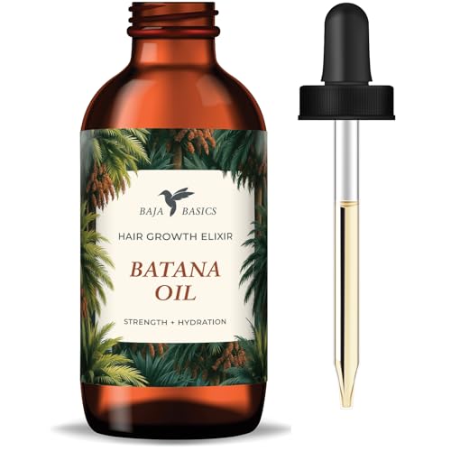 Pure Batana Oil Hair Growth Serum with Argan & Castor Oil 1oz Bottle