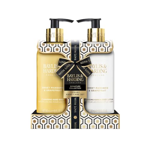 Baylis & Harding Sweet Mandarin & Grapefruit 3-Piece Luxury Skincare Gift Set
