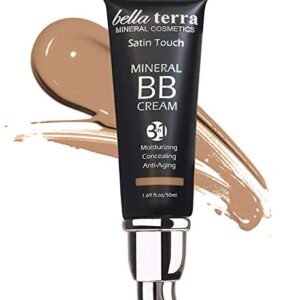 Bellaterra Mineral Foundation BB Cream Medium Tan 105, 1.69oz