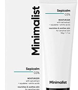 BETT Minimalist 3% Sepicalm Oats Moisturizer for Oily Skin