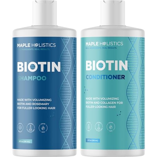 Biotin Volumizing Shampoo & Conditioner Set ? 8oz