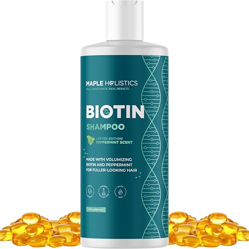 Biotin Volumizing Shampoo for Thinning Hair, Vegan Mint