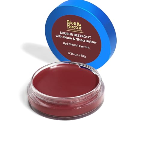 Blue Nectar Natural Beetroot Deep Wine Lip Tint Balm 10g