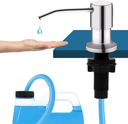 Brushed Nickel Soap Dispenser with 47? Extension Tube