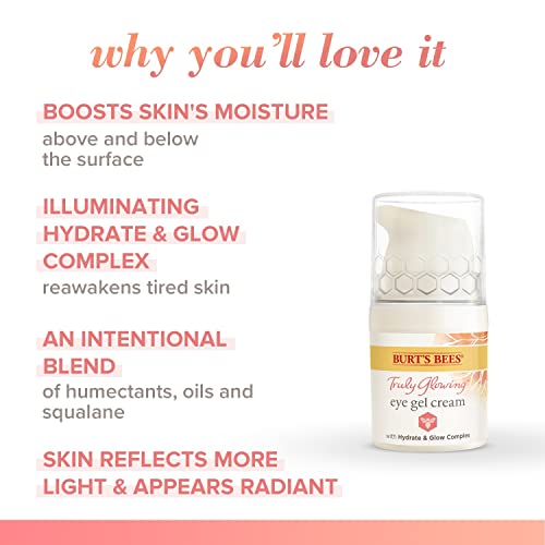 Burt's Bees Reawakening Gel Eye Cream 0.5 oz Hydrating Refreshing Formula - Image 5