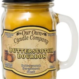 Butterscotch Bourbon Candle, 13 oz, 100 Hour Burn, USA