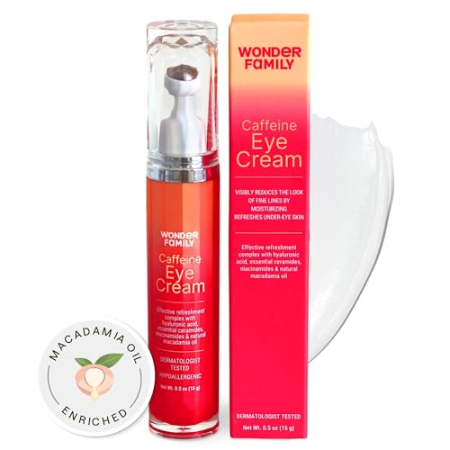 Caffeine Macadamia Oil Eye Cream for Puffiness and Dark Circles 15ml