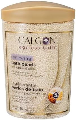 Calgon Renewing Pearls Ageless Bath, 16 oz