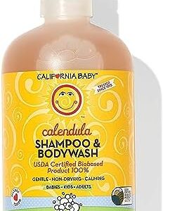 California Baby Calendula Shampoo & Body Wash | 100% Plant-Based, Allergy Friendly