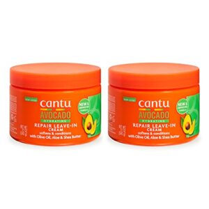Cantu Avocado Leave-In Cream, 12 oz (Pack of 2)