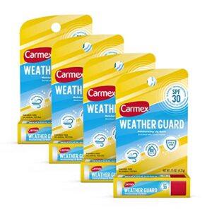Carmex Lip Balm Stick SPF 30, 4 Count