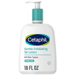 CETAPHIL Gentle Exfoliating Lotion, 16 oz, Salicylic Acid