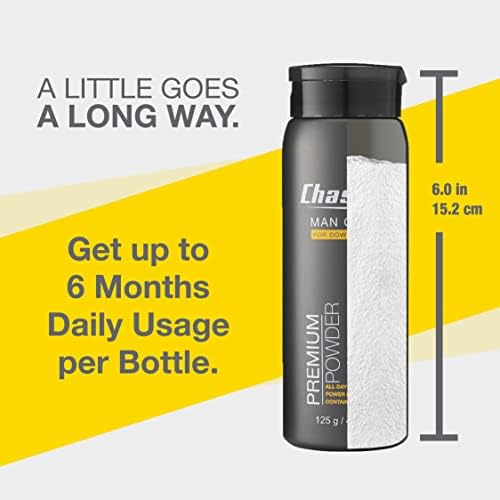 Chassis Men?s Body Powder, Anti-Chafing, Natural Fresh Scent - Image 5