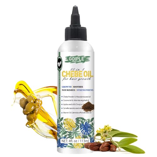 Chebe Hair Oil 4 FL OZ Scalp Moisturizer for Healthy Hair Growth Treatment