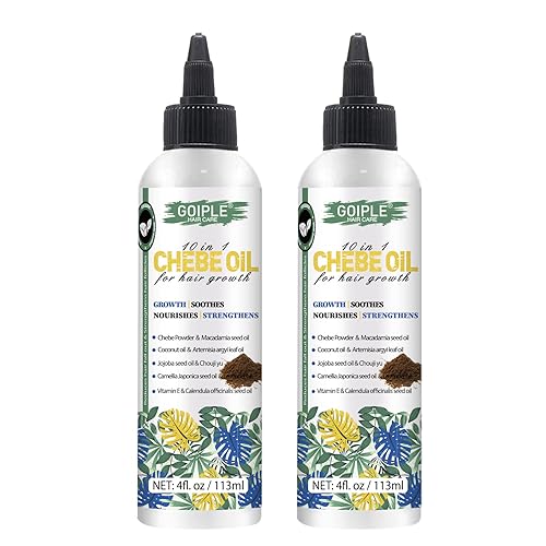 Chebe Oil Moisturizer and Hair Growth Powder Set 2 Piece Bundle