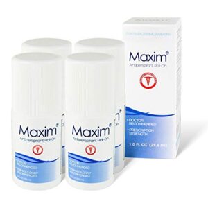 Clinical Strength Antiperspirant Deodorant, 4 Pack, Unisex