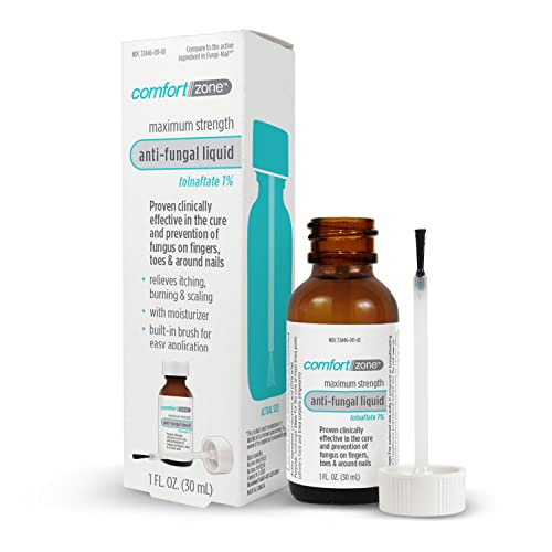 Comfort Zone Anti-Fungal Solution, 1% Tolnaftate, 1 FL OZ
