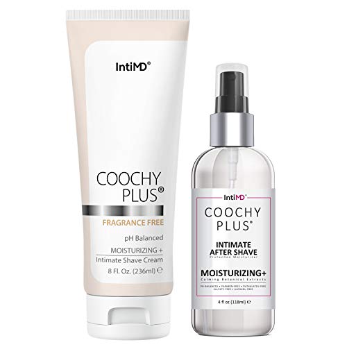 Coochy Plus Intimate Shaving Kit ? Fragrance Free, Soothes Razor Burn