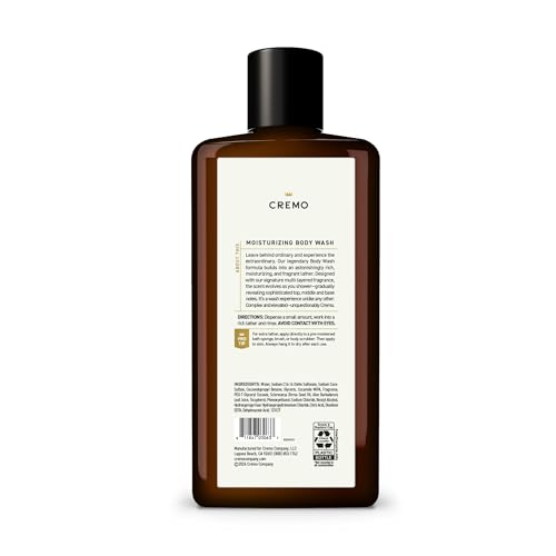 Cremo Silver Water & Birch Body Wash for Men, 16 Oz - Image 3