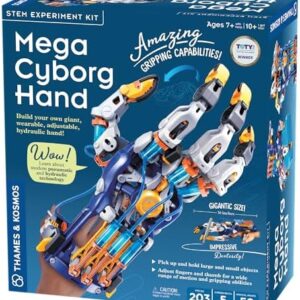Cyborg Hand STEM Kit | Build Hydraulic Gripper, Adjustable Size