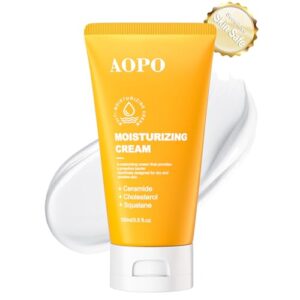 Daily Face & Body Moisturizer with Ceramide, Cholesterol, Squalane
