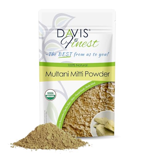Davis Organic Multani Mitti Clay 250g Face Mask