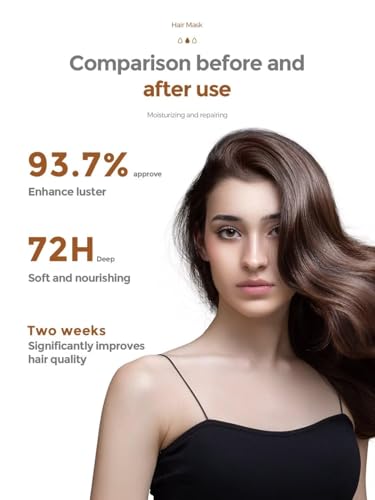 Deep Conditioning Hair Mask for Damaged Hair Repair, Strengthening Formula, 3.52 oz - Image 3