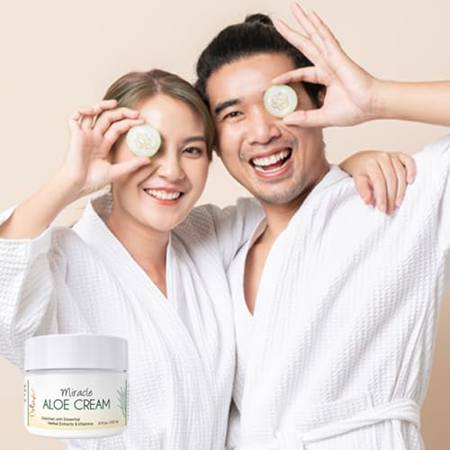 Deluvia Miracle Aloe Cream ? 8 oz Moisturizer for Skin - Image 9
