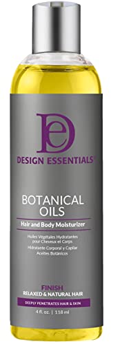 Design Essentials 4 Oz Botanical Oils Moisturizer for Hair and Body