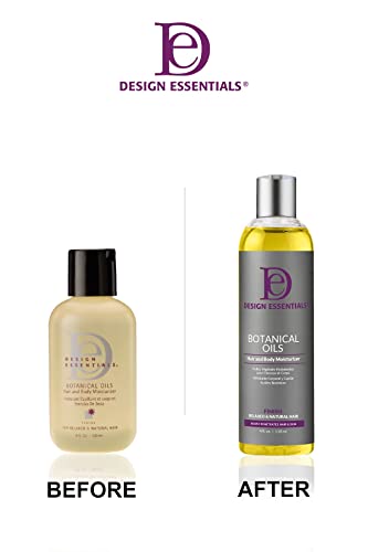Design Essentials 4 Oz Botanical Oils Moisturizer for Hair and Body - Image 3