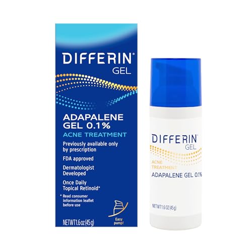 Differin Gel, 0.1% Adapalene, 90 Day Acne Treatment