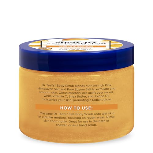 Dr Teal?s Himalayan Salt Scrub, Glow & Radiance, 16 oz (3-Pack) - Image 9