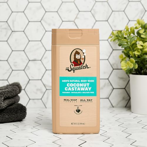 Dr. Squatch Men?s Body Wash Set: Coconut, Bourbon, Pine Tar - Image 7