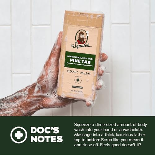 Dr. Squatch Men?s Body Wash Set: Coconut, Bourbon, Pine Tar - Image 5