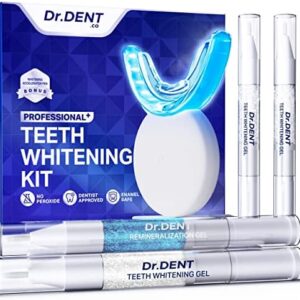 DrDent LED Teeth Whitening Kit with Sensitivity-Free Formula