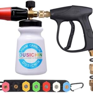 DUSICHIN Foam Cannon 3000 PSI with 7 Nozzle Tips