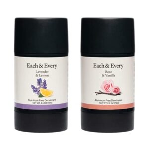 Each & Every Natural Sensitive Skin Deodorant Twin Pack 2.5 Oz