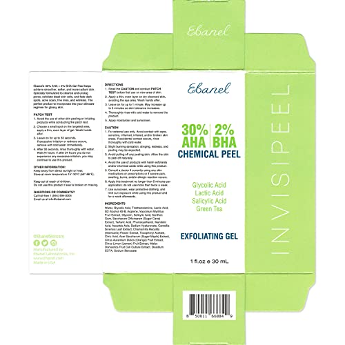 Ebanel AHA 30% BHA 2% Peel for Acne, Dark Spots - Image 3