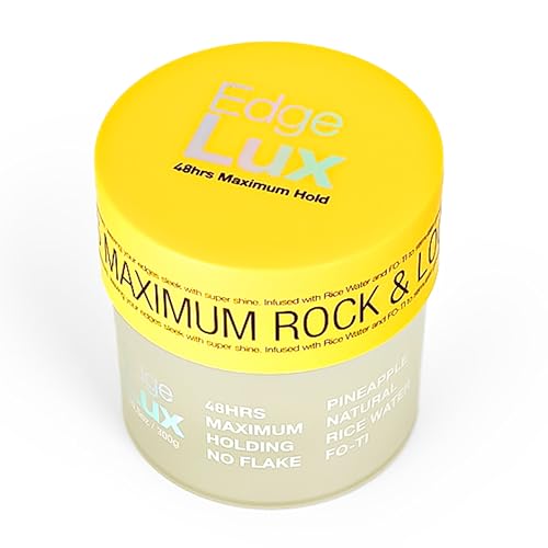 Edge Lux Control Wax, 48 Hour Hold, Pineapple Scent
