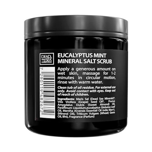 Eucalyptus Mint Men?s Salt Body Scrub ? 23.28 OZ - Image 8