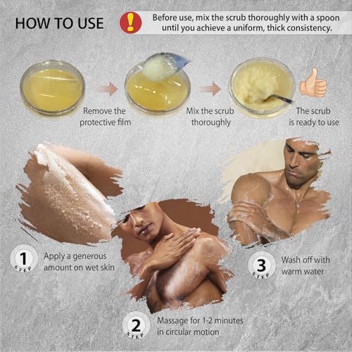 Eucalyptus Mint Men?s Salt Body Scrub ? 23.28 OZ - Image 4