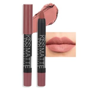 Evpct DNM Nude Beige Matte Lipstick & Liner Set