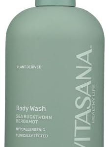 EWG Verified Body Wash, Plant-Based, 16oz, Sea Buckthorn/Bergamot