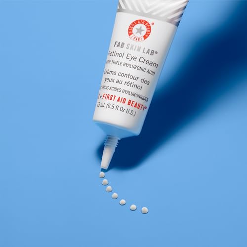 FAB Retinol Eye Cream Triple Hyaluronic Acid 0.5 oz for Hydrated, Youthful Skin - Image 4
